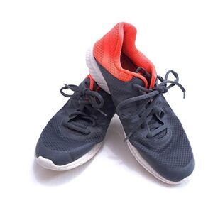 Fila 7.5 Memory Finity Running‎ Athletic Shoes Sneakers 5sr21099-065 Grey Orange
